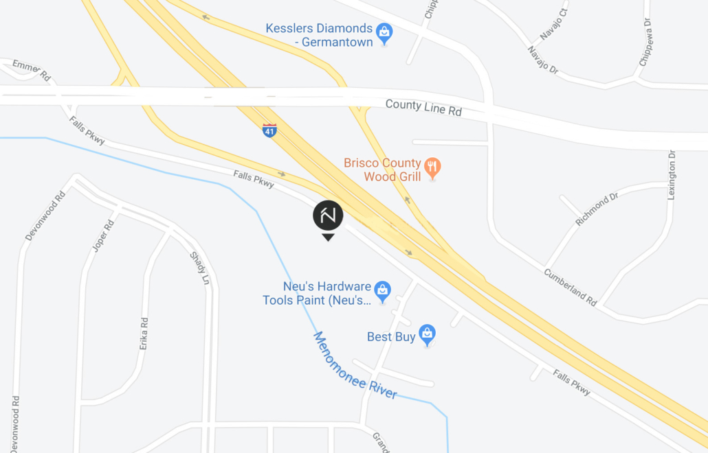 Nonn’s Menomonee Falls Map | Nonn's